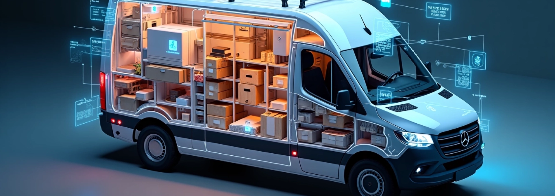 delivery vans